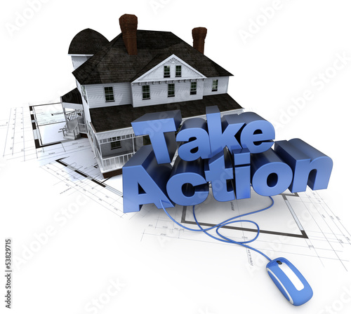 Illustration: Home construction, take action Home construction, take action