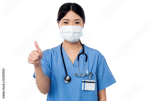Photo: Good news, operation was successful Good news, operation was successful