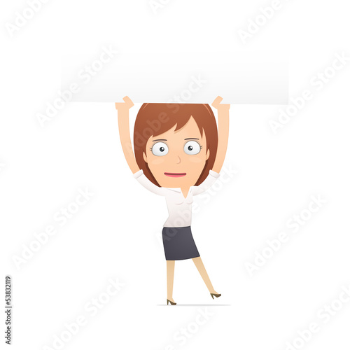 Vector: Girl manager, suitable for use in dialogs with other characters. Girl manager, suitable for use in dialogs with other characters.