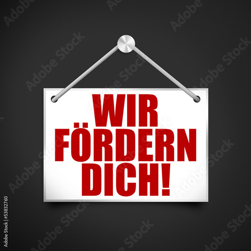 Illustration: Wiir fördern Dich! Wiir fördern Dich!