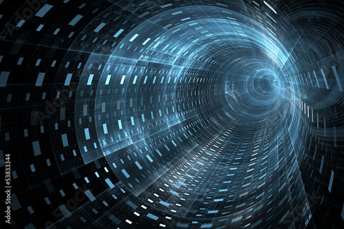 Illustration: Abstract futuristic background Abstract futuristic background