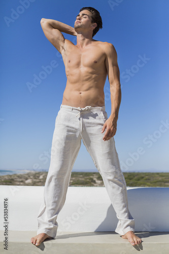 Photo: Man exercising Man exercising