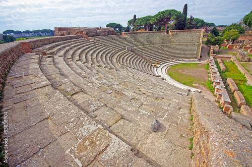 Photo: Roman ancient theater Roman ancient theater