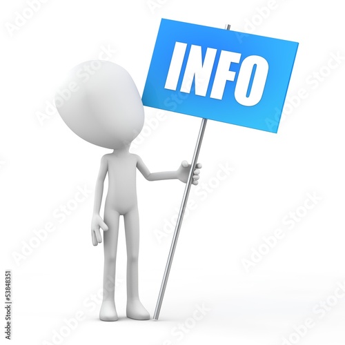 Illustration: tomi info schild tomi info schild