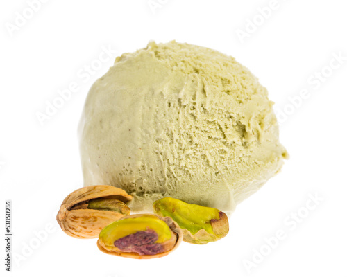 Photo: pistachio ice cream scoop pistachio ice cream scoop