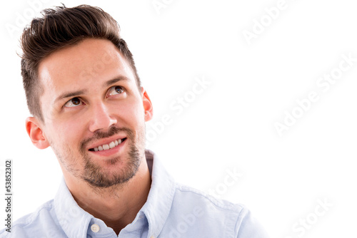 Photo: Thoughtful man Thoughtful man