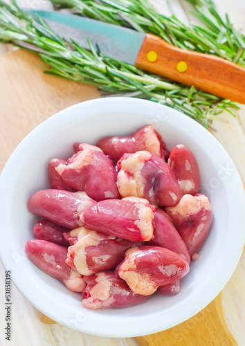 Photo: chicken hearts chicken hearts