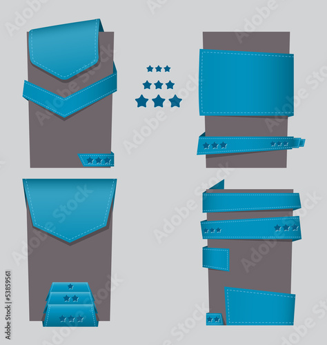 Vector: Set of special offer labels and banners Set of special offer labels and banners