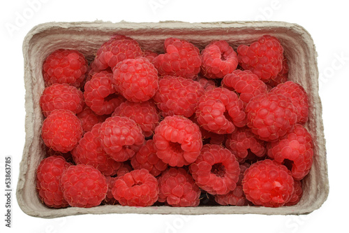 Photo: Himbeeren in Schale Himbeeren in Schale