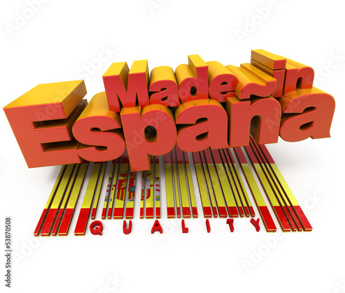 Illustration: Made in Spain, quality Made in Spain, quality