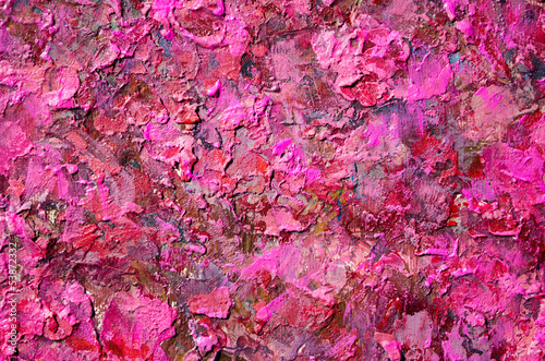 Photo: abstract acrylic red hand painted background abstract acrylic red hand painted background