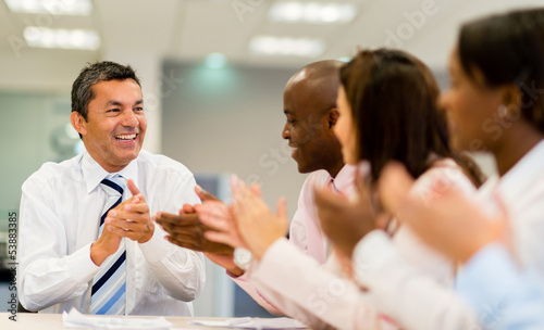 Photo: Successful business meeting Successful business meeting