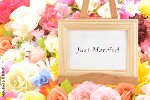 Photo: メッセージ―Just Married メッセージ―Just Married