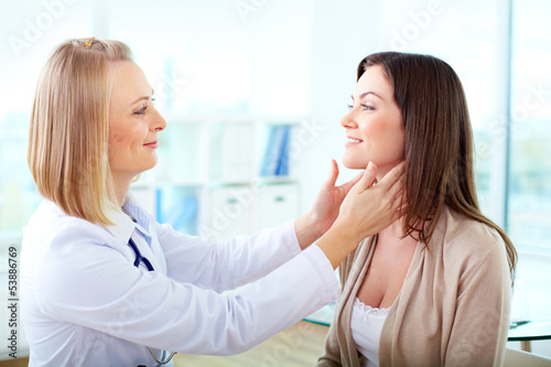 Photo: Doctor and patient Doctor and patient