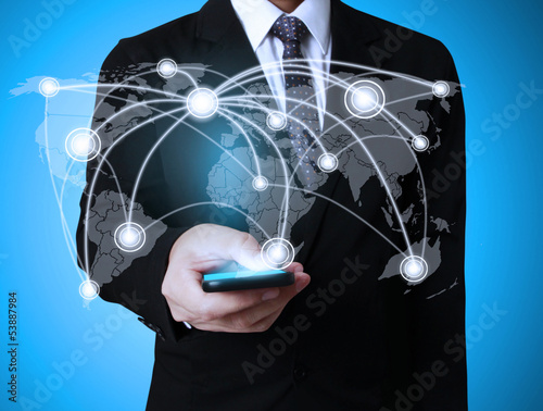 Photo: Touch screen mobile phone Touch screen mobile phone