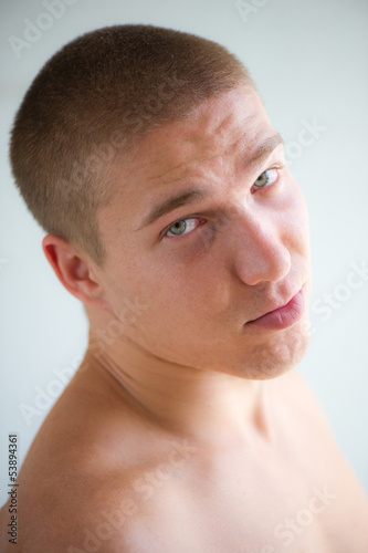 Photo: portrait of the young guy portrait of the young guy
