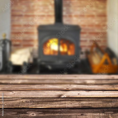 Photo: Planches en bois; rustique fond poêle Planches en bois; rustique fond poêle