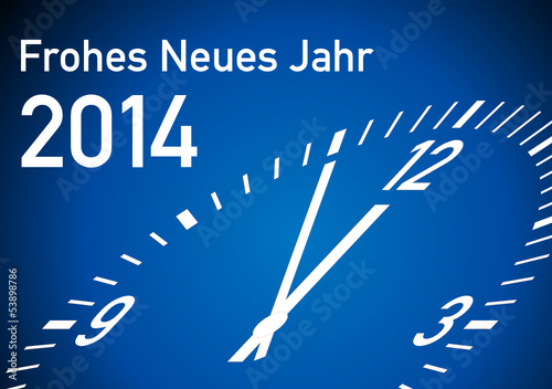 Vector: Frohes Neues Jahr 2014 Frohes Neues Jahr 2014