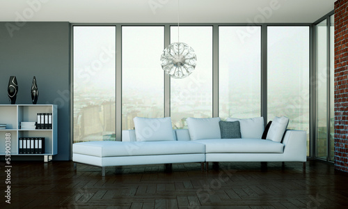 Illustration: modernes Sofa modernes Sofa