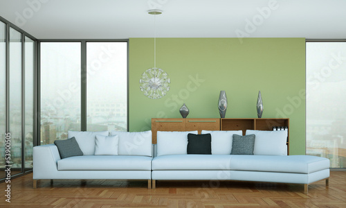 Illustration: modernes Sofa modernes Sofa