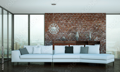 Illustration: modernes Sofa modernes Sofa