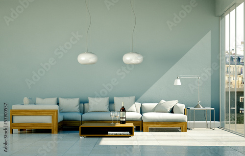 Illustration: modernes Sofa modernes Sofa