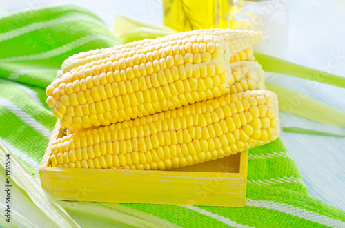 Photo: raw corn raw corn