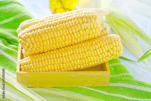 Photo: raw corn raw corn