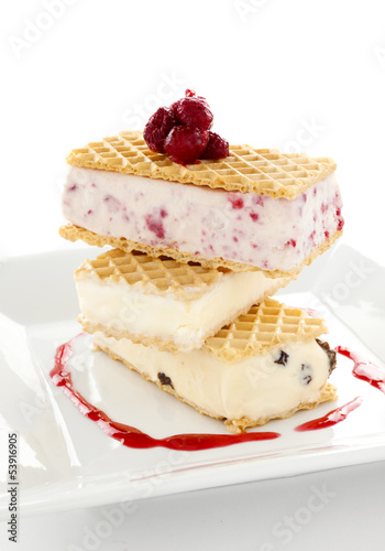Photo: Wafer Ice Cream Wafer Ice Cream