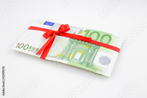 Photo: gift of money gift of money