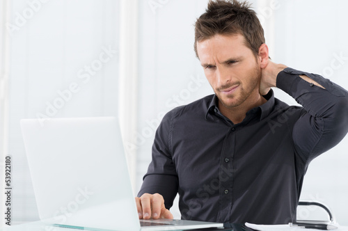 Photo: Tired Businessman Tired Businessman