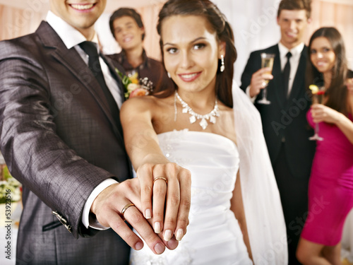 Photo: Group people at wedding dance. Group people at wedding dance.