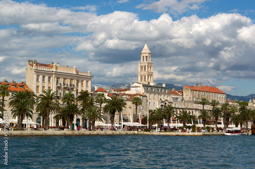 Photo: Diocletian palace in Split - UNESCO world heritage site, Croatia Diocletian palace in Split - UNESCO world heritage site, Croatia