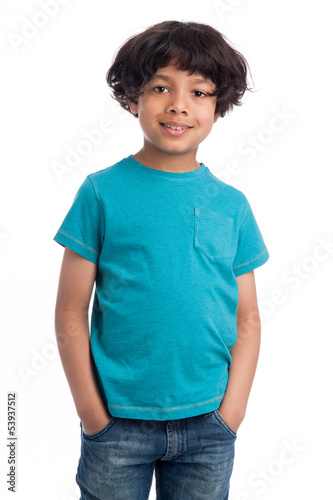 Photo: Cute Mixed Race Boy. Cute Mixed Race Boy.