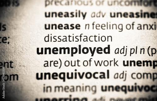Photo: Unemployed Unemployed