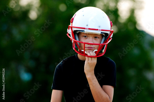 Photo: Youth football player Youth football player