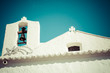 White church in Balearic Islands White church in Balearic Islands
