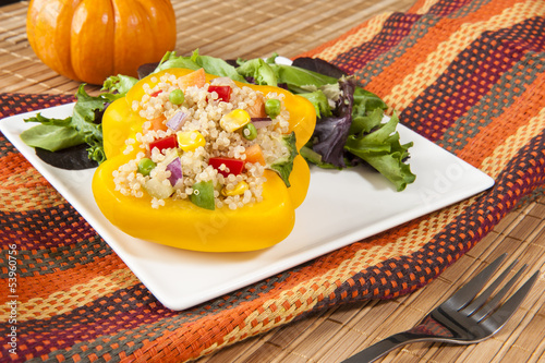Photo: Yellow Stuffed Pepper Yellow Stuffed Pepper