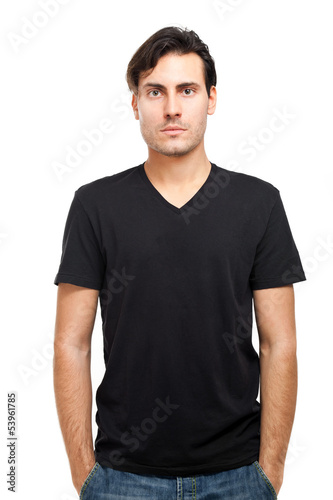Photo: Handsome young man portrait Handsome young man portrait