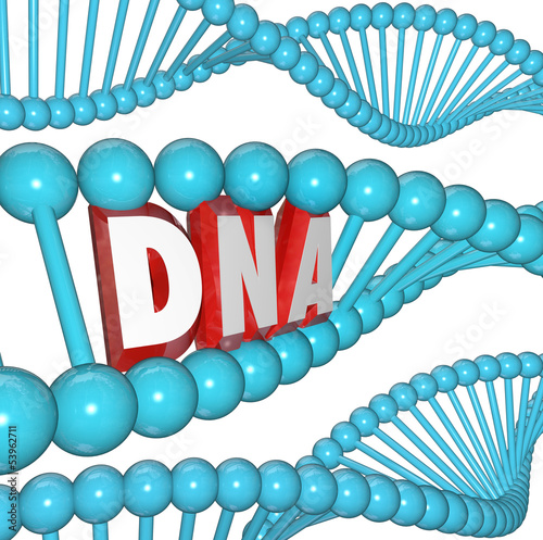 Illustration: DNA Word Strand Genetics Heredity Medical Research DNA Word Strand Genetics Heredity Medical Research