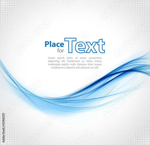 Vector: Abstract wave design element Abstract wave design element