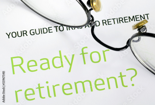 Photo: Focus on the investment in the retirement plan Focus on the investment in the retirement plan
