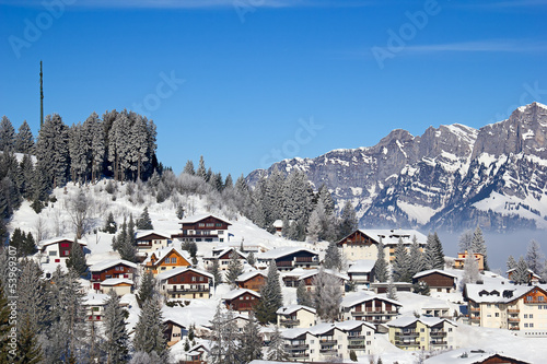 Photo: Skiing slope Skiing slope