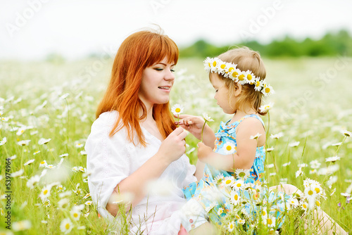 Photo: family in filed family in filed
