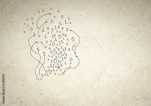 Illustration: Business background Business background