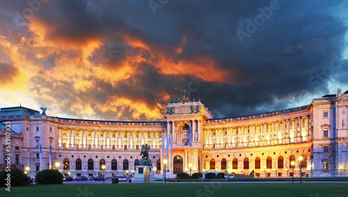 Photo: Vienna Hofburg palace Vienna Hofburg palace