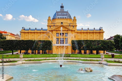 Photo: Zagreb - Art pavillion, Croatia Zagreb - Art pavillion, Croatia