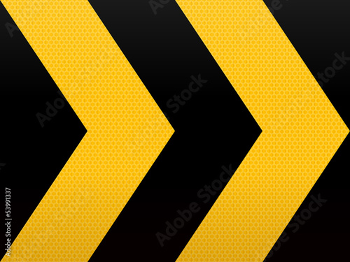 Vector: Seamless Yellow Black Arrow Seamless Yellow Black Arrow