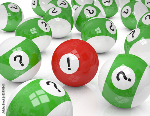 Illustration: billard fragen billard fragen