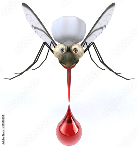 Illustration: Fun mosquito Fun mosquito